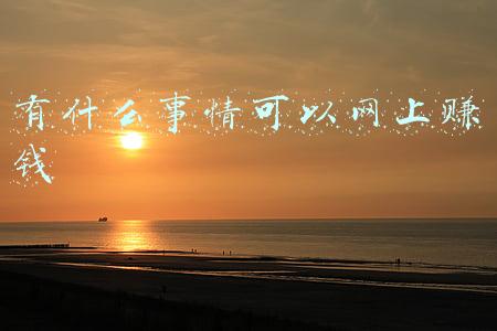有什么事情可以网上赚钱