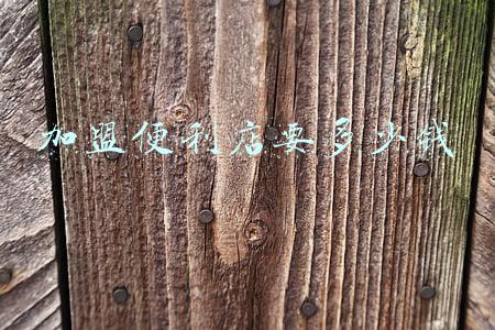 连锁便利店加盟多少钱广州市(连锁便利店加盟多少钱)