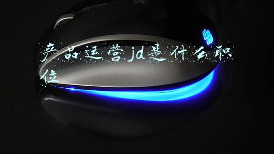 产品运营jd是什么职位