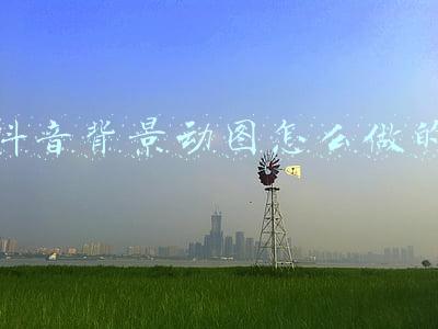 抖音背景动图怎么做的