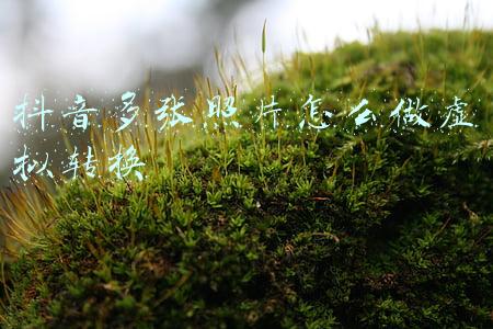 抖音多张照片怎么做虚拟转换