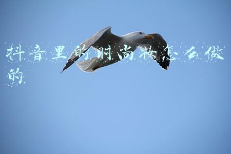 抖音里的时尚妆怎么做的