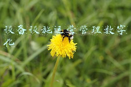 设备设施运营管理数字化