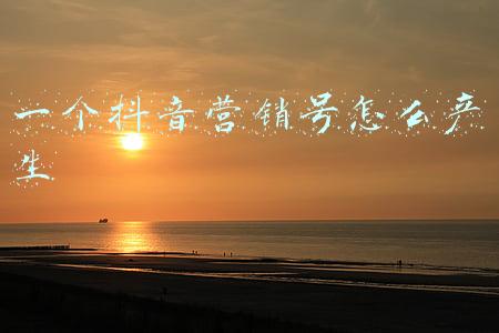 一个抖音营销号怎么产生