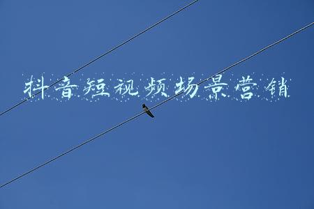 抖音短视频场景营销