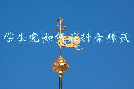 学生党如何在抖音赚钱