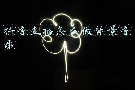 抖音直播背景音乐怎么弄的(抖音自播方法论)