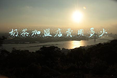 奶茶加盟店费用多少