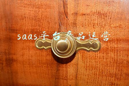 saas平台产品运营