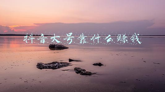 抖音大号靠什么赚钱