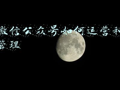 微信公众号如何运营和管理