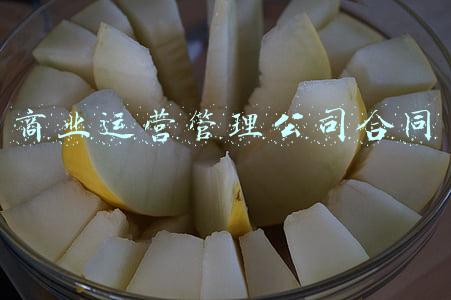 商业运营管理公司合同