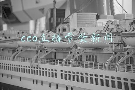ceo直播带货新闻