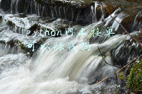 python网上接单可以赚钱吗