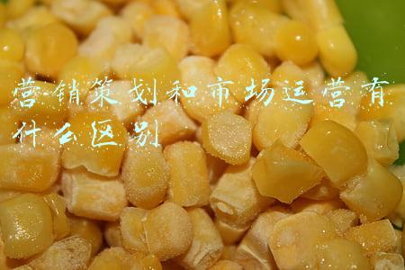 营销策划和市场运营有什么区别