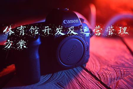 体育馆开发及运营管理方案
