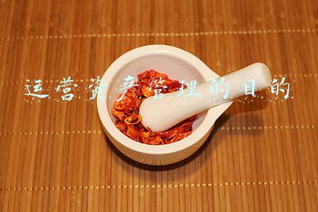 运营资产管理的目的