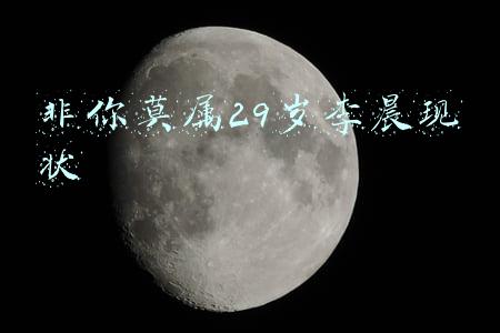 非你莫属29岁李晨现状