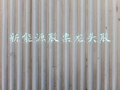 新能源股票龙头股