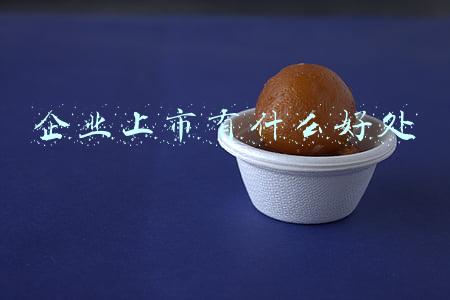 企业上市有什么好处