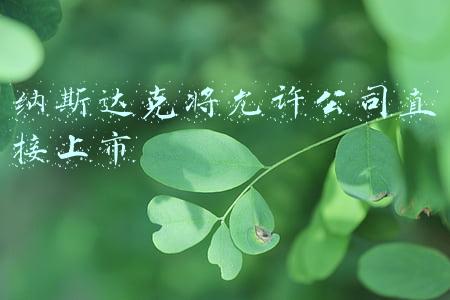 纳斯达克将允许公司直接上市