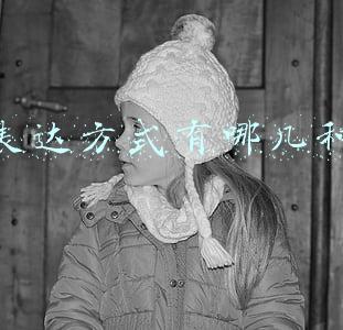 表达方式有哪几种