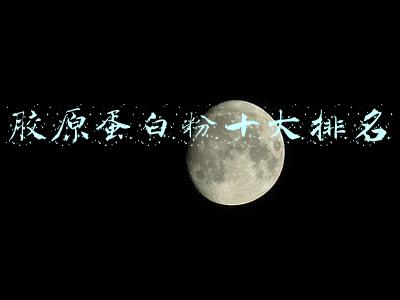 胶原蛋白粉十大排名