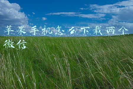 苹果手机怎么下载两个微信分身(iphone不越狱安装两个微信)