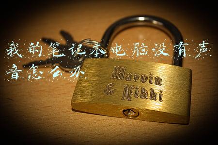 我的笔记本电脑没有声音怎么办