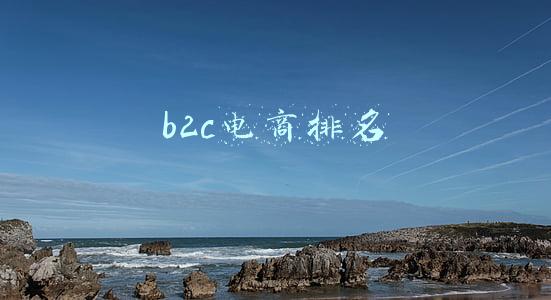b2c电商排名