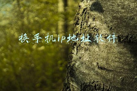 换手机ip地址软件
