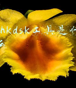 chkdsk工具是什么