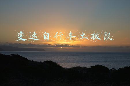 变速自行车土拨鼠
