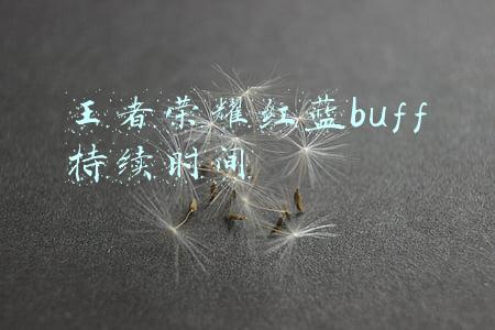 王者荣耀红蓝buff刷新时间(王者荣耀进阶必备，懂了这些时间点，上分变得非常简单)