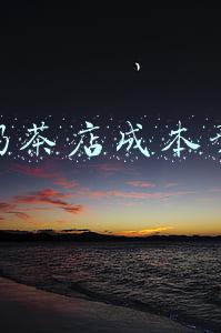 开奶茶店成本预算