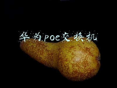 华为poe交换机
