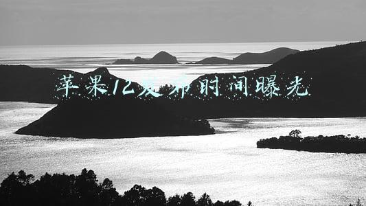 苹果12发布时间曝光