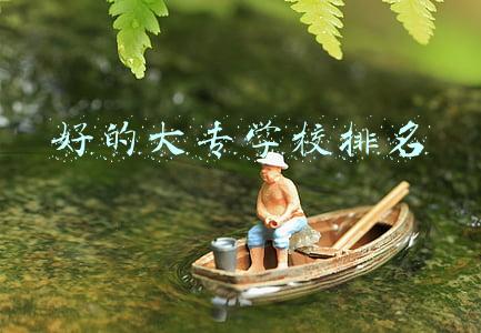好的大专学校排名