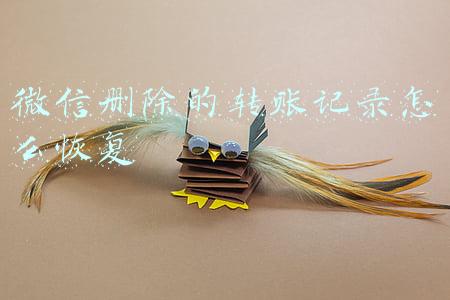 微信删除的转账记录怎么恢复