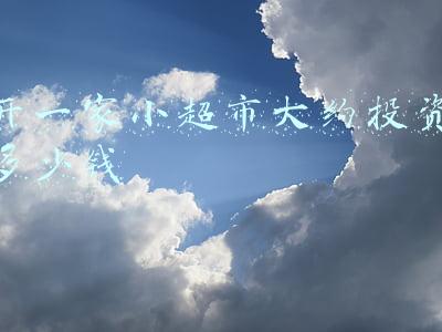 开一家小超市大约投资多少钱