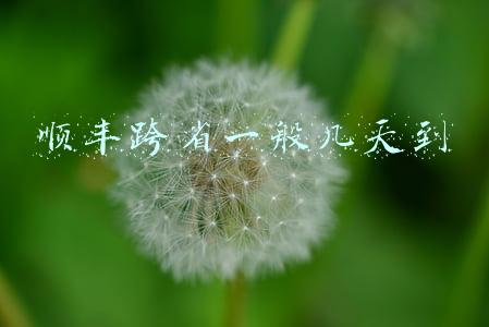 顺丰跨省一般几天到