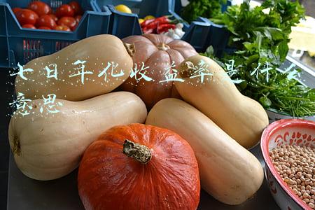 七日年化收益率是什么意思