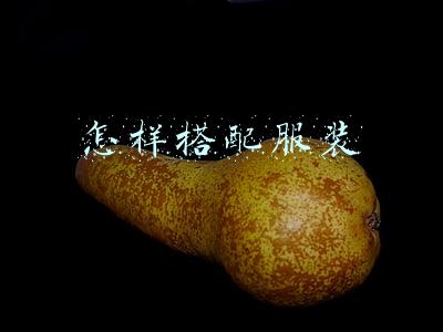 怎样搭配服装