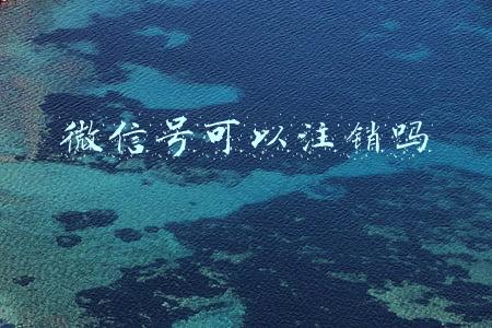 微信号可以注销吗还可以二次申请吗(微信注销后，手机号多久能重新注册？)