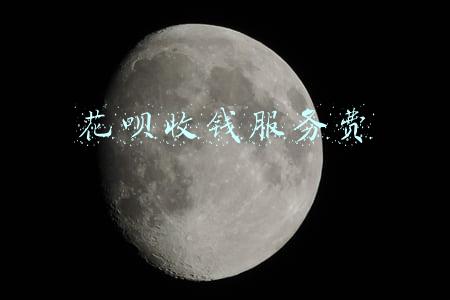 花呗收钱服务费