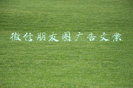 微信朋友圈广告文案