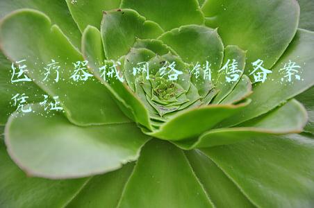 医疗器械网络销售备案凭证