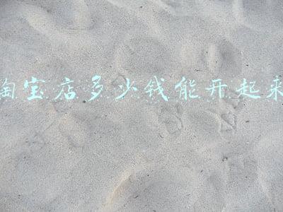 新开一个淘宝店大概需要多少钱 淘宝开店前期大概需要 投入多少钱？