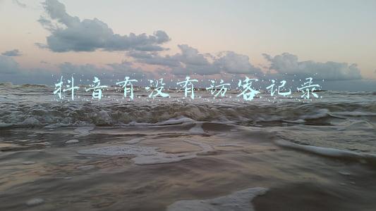 抖音有没有访客记录