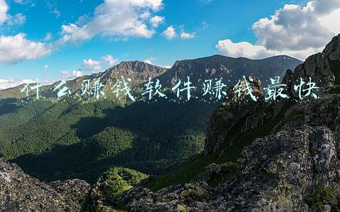 什么赚钱软件赚钱最快